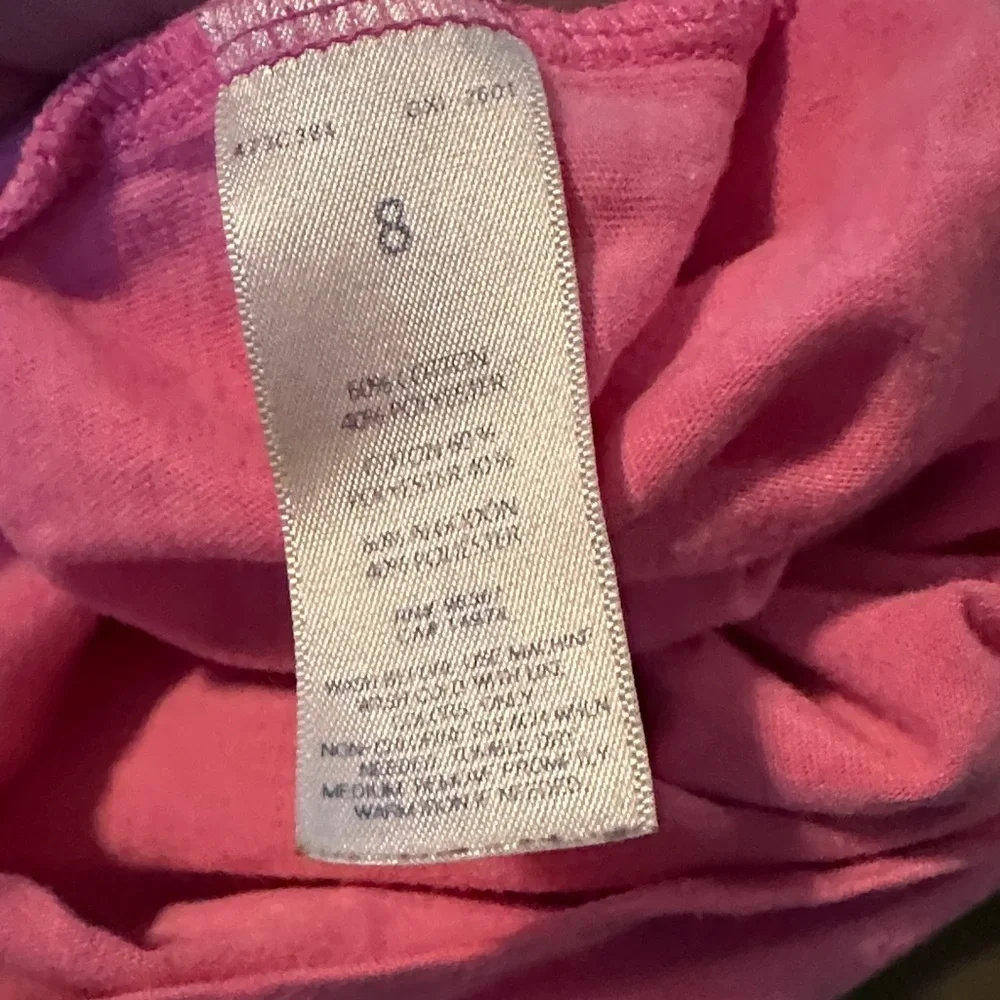 OshKosh B'gosh Pink Tee with Blue Hearts